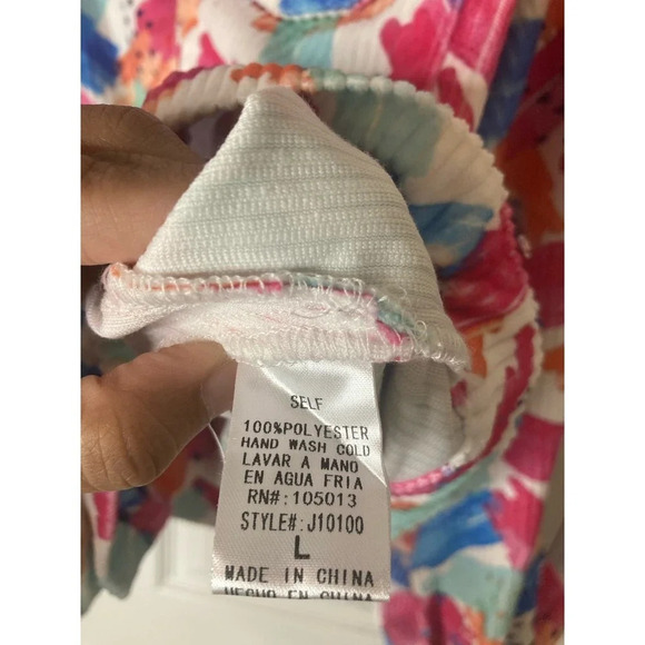 Boutique Emily Wonder sz L multicolor corduroy shacket - Picture 7 of 10